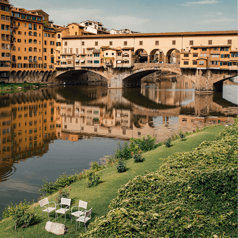 Squeeze in an afternoon trip to Florence –⁠ just a forty-minute drive away