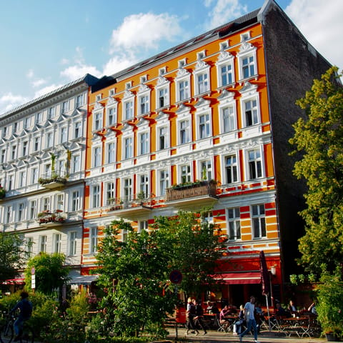 Try out the bars and restaurants in your ultra-cool Kreuzberg neighbourhood