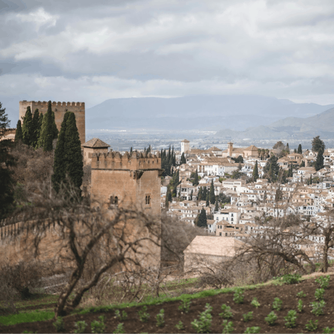 Take in the majesty of Alhambra – Granada is only forty-five minutes away