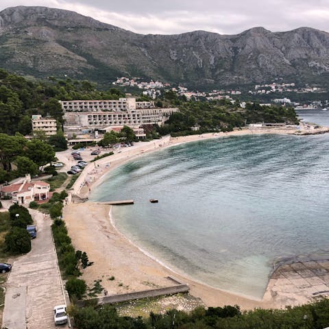 Discover the coastal village of Župa, home to beautiful beaches and nature