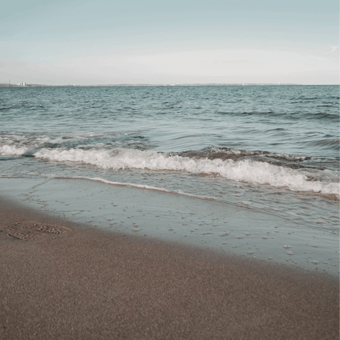 Stroll over to Onoufrios Beach, only minutes away on foot