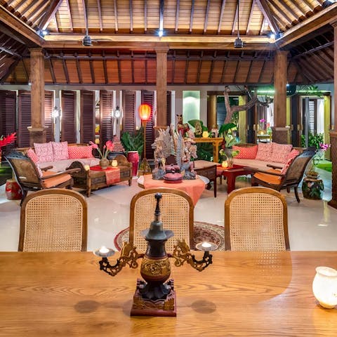 Have the private chef make you some local Balinese culinary delights 