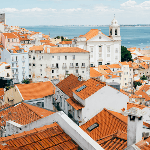 Discover the delights of Lisbon, including Praça dos Restauradores, just over a ten-minute walk