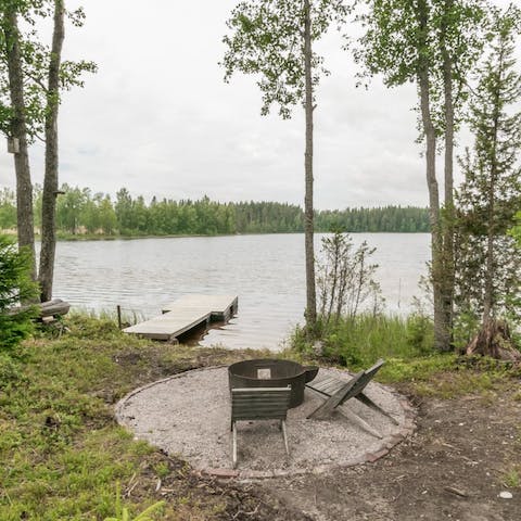 Enjoy the splendid isolation of lakeside living