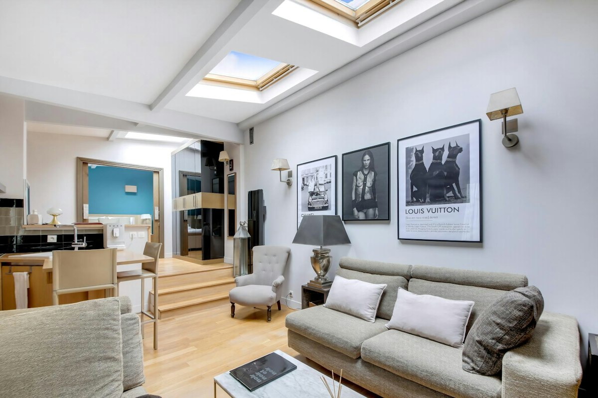 Skylights over Marais, Ile-de-France