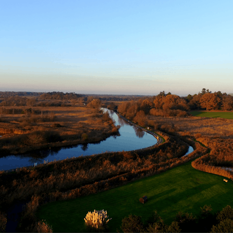 Put on your hiking boots and explore the countryside of Norfolk