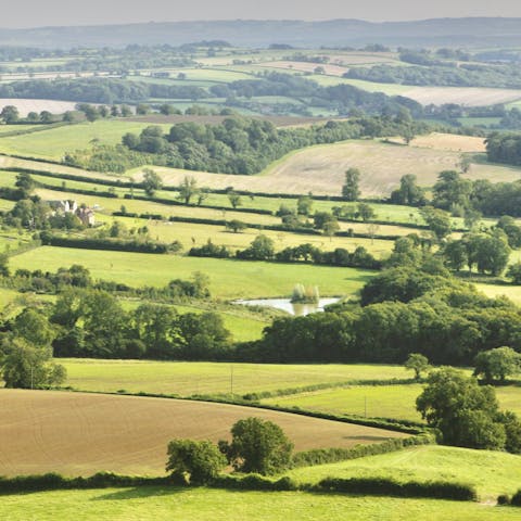 Put on your hiking boots and explore Somerset