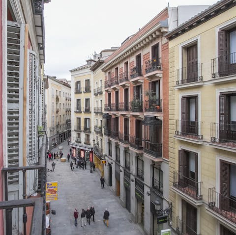 Stay within walking distance of Madrid's historic monuments and sought-after shopping opportunities 