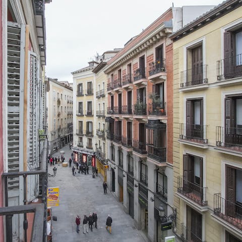 Stay within walking distance of Madrid's historic monuments and sought-after shopping opportunities