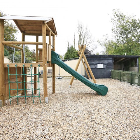 Keep the kids entertained with the on-site children's playground