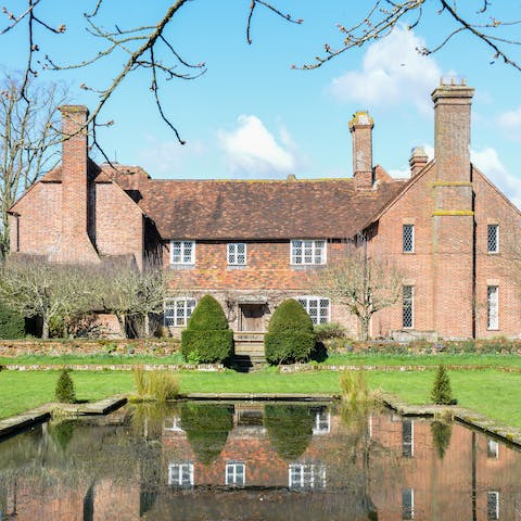 Live like nobility in a Jacobean manor house