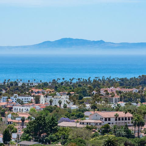 Enjoy uninterrupted views from the porch