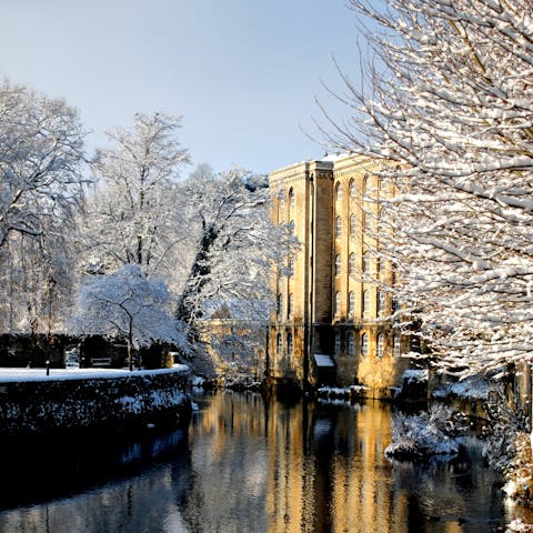 Head into picturesque Bradford on Avon for the afternoon, just a short drive away