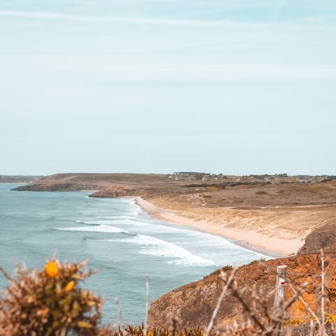Explore Brittany's enigmatic coastline