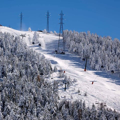 Go skiing in the Spanish Pyrenees 