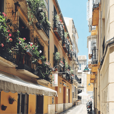 Wander the charming streets of Centro Histórico, your apartment is located right in its heart