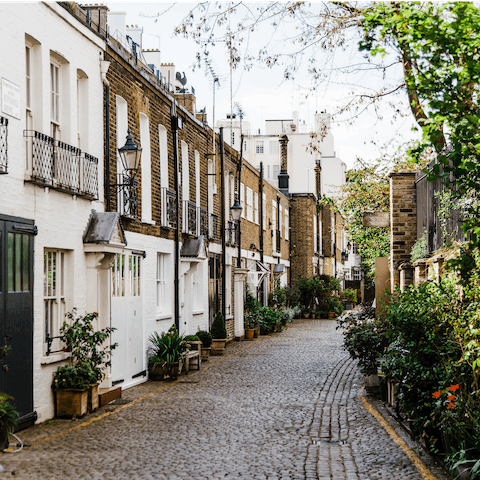 Wander through Chelsea's pretty streets, right on your doorstep