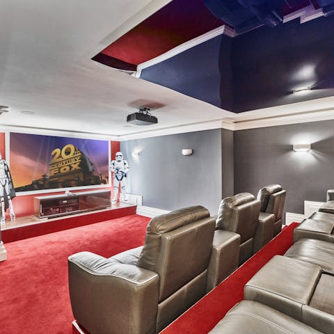 Get the popcorn and embrace movie nights in the home cinema