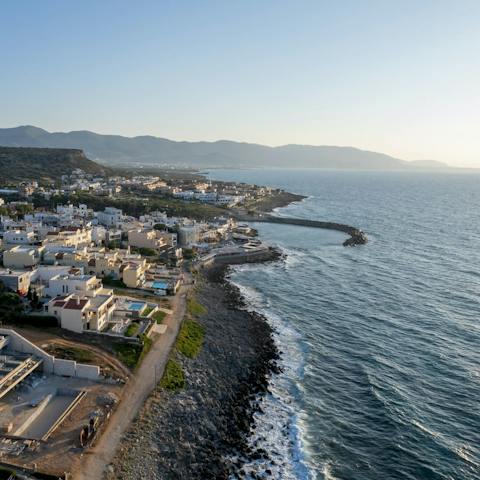 Stroll along the seafront into the heart of Sissi