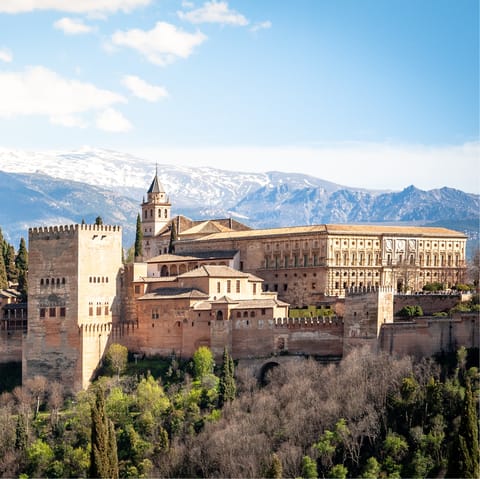 Take a day trip to the Alhambra in Granada 