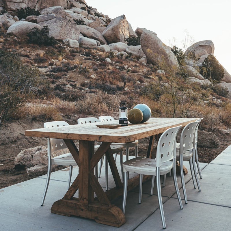 Take in the sunset from the patio with a jug of margaritas