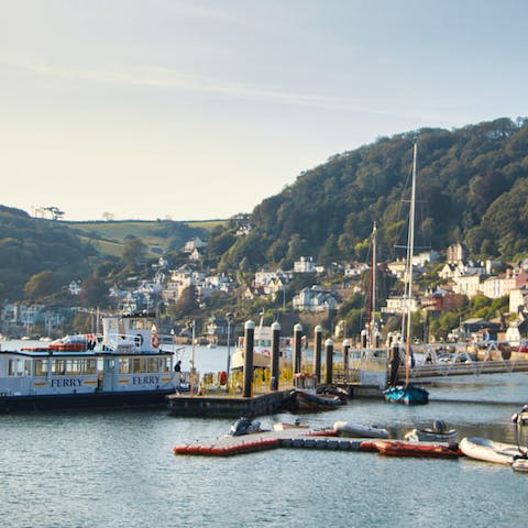 Spend the day in Dartmouth – just a fifteen-minute drive away 