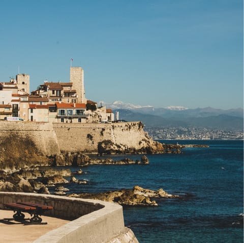 Take a short drive to the shores of Cannes and Antibes 