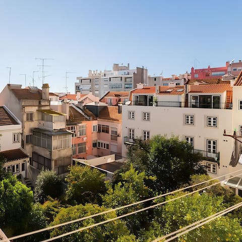 Stay in the sought-after Estrela neighbourhood of Lisbon