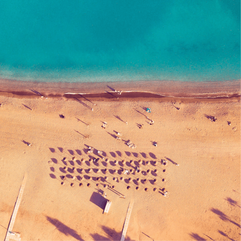 Head down to La Malagueta Beach for the morning, just a ten-minute stroll away