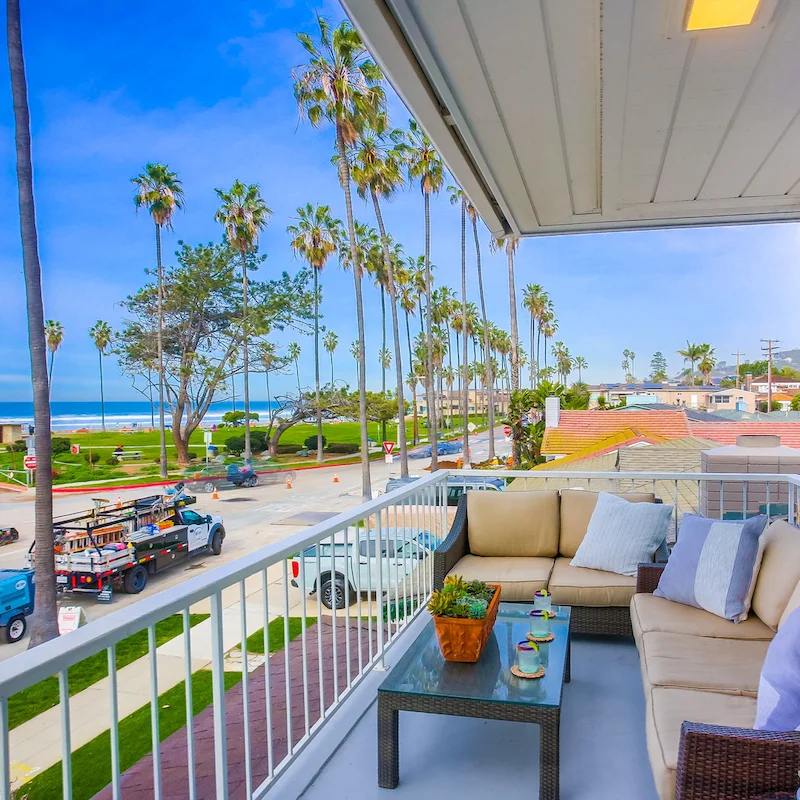 Sip your morning coffee on the balcony as you drink in the sea views