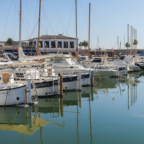 Enjoy a road trip to the pretty Port de Pollença, only five minutes away by car