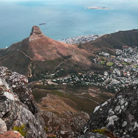 Get out of the city with a short drive to nearby Table Mountain
