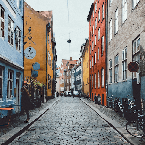 Explore Copenhagen's Old City, only minutes away 