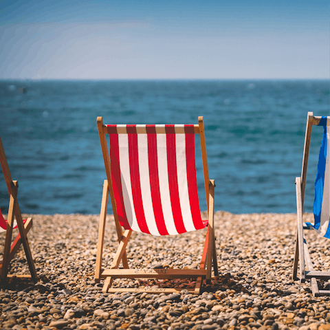 Stay just a three-minute walk away from Beer Beach