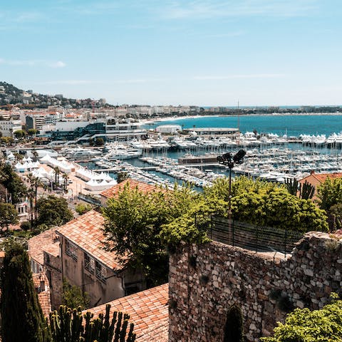 Experience the timeless charm of French living from the elegant shores of Cannes