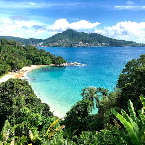 Explore Phuket and its idyllic beaches, dense forests, rolling mountains, and more – you're just a five-minute walk to Surin Beach