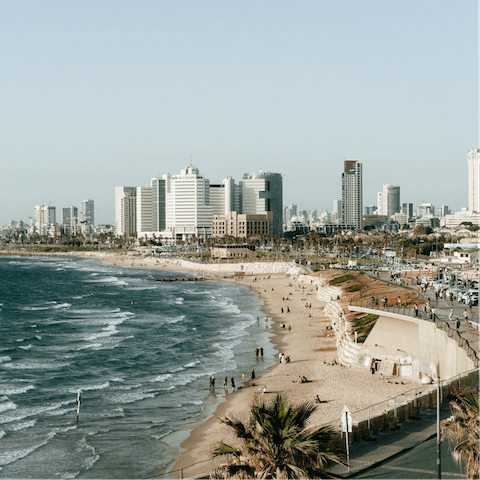 Stay a half-hour drive from the buzzing heart of Tel Aviv