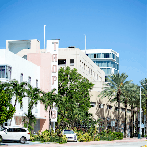 Catch the South Beach Loop to the Art Deco District and soak up the city's history