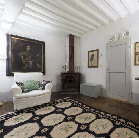 Guests appreciated the spacious layout and well-maintained interior of this home.