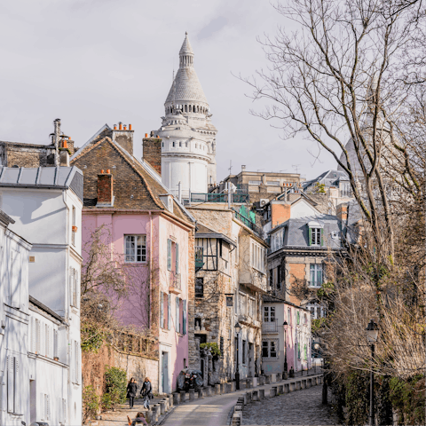 Visit Montmartre – you can hop on the metro at Victor Hugo and be there in no time