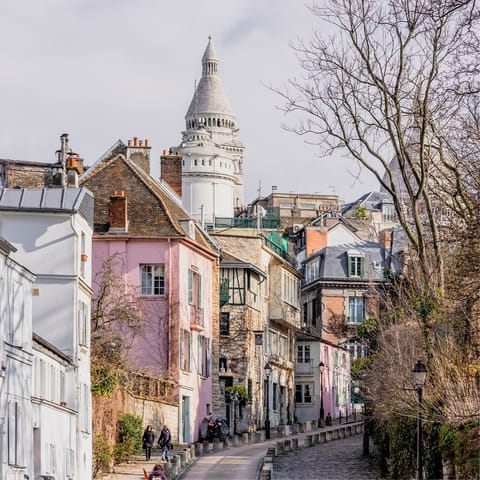 Visit Montmartre – you can hop on the metro at Victor Hugo and be there in no time