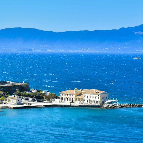 Spend a day exploring the historic streets of Corfu Town