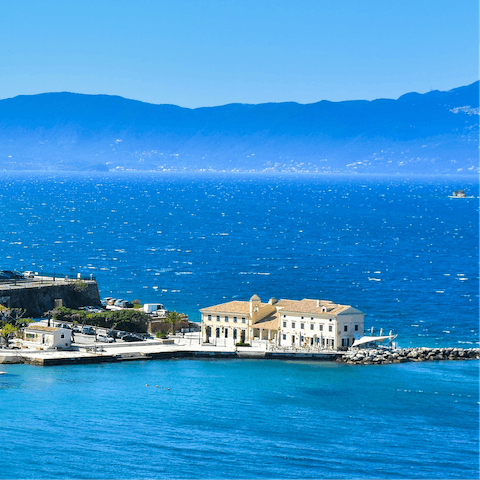 Spend a day exploring the historic streets of Corfu Town