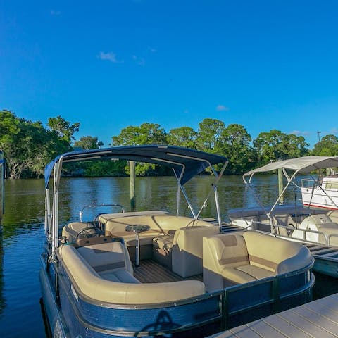 Rent a boat and see Merritt Island from a fresh angle