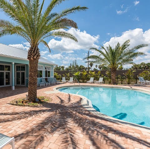 Grab your towel and head down to the resort pool