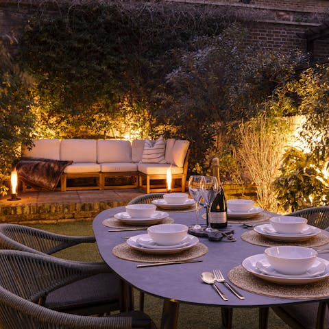 Light the barbecue and enjoy evenings in the garden