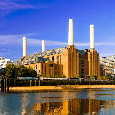 Shop and dine at Battersea Power Station – just 30 minutes away by train