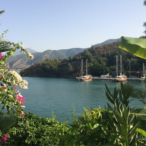 Visit the nearby marina town of Fethiye