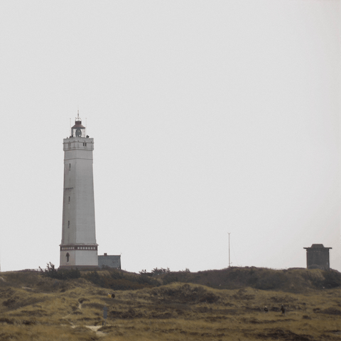 Visit the lighthouse in magical Blåvand, a forty-minute drive from home
