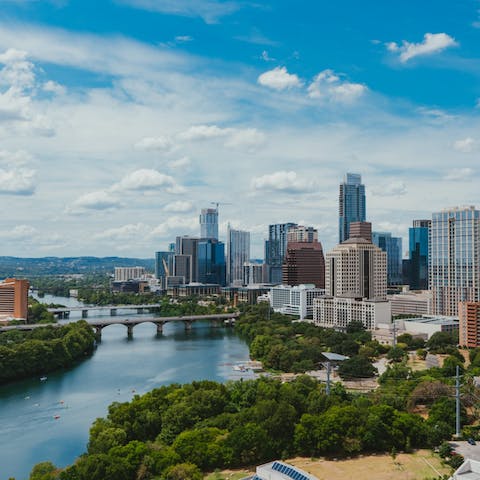 Explore Austin from this great Downtown location
